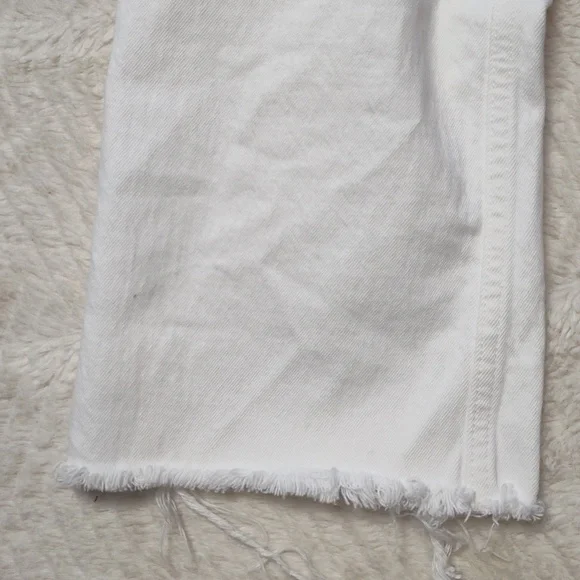 Ambercrombie And Fitch Ultra High Rise Kick Flare Women's White Jeans Size 29/8 - Picture 9 of 11